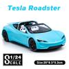 1/24 skala Roadster odlany model samochodu zabawka, wycofać pojazd zabawkowy z dźwiękiem i światłem dla dzieci maluch chłopcy dziewczęta kolekcja prezentów