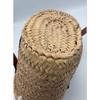 Used LOEWE Basket Bag Raffia Leather Anagram