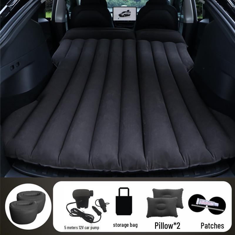 Tesla Model Y/3 Rear Seat Inflatable Mattress - Foldable Car Sleeping Pad