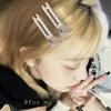 10/30pcs Double Prong No Crease Hair Clips Korean No Crease Design Fluffy Partitioning Bangs Fixer Styling Tool Unisex