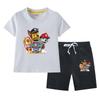 Paw Patrol Summer 2023 Kids' Cotton T-shirt & Shorts 2-Piece Set