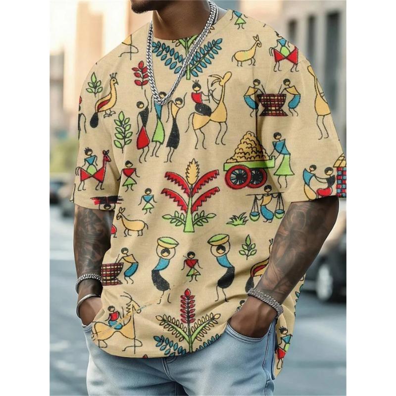 

Мужская футболка с кошачьим принтом, 3D-печать, забавная футболка с коротким рукавом с животным, оверсайз топы, летняя повседневная одежда для улицы 6XL