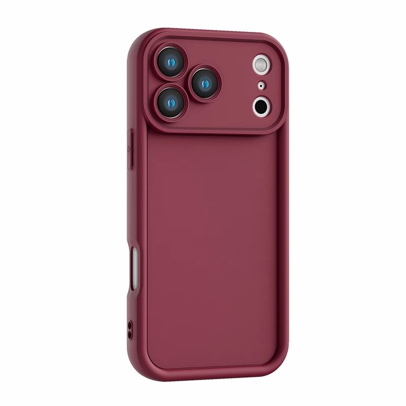 Solid Color Sky Eye Staircase Simple Soft Case For iPhone 16 15 14 13 12 17 Pro Max 14 Plus 17 Air Silicone Shockproof Y2K Cover