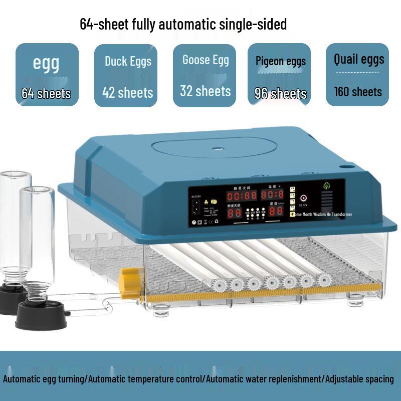 Fully Automatic Household Mini Egg Incubator with Smart Egg Turner