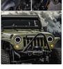 7-inch LED Angel Eye Headlight Assembly for JEEP Wrangler & Hummer - Super Bright Modified Motorcycle Headlight
