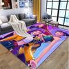 KPop Demon Hunters Pattern Rug, Indoor/Outdoor Mat, for Picnic, Gameroom, Bedroom, Office, Living Room, Home Decor Carpet, Birthday Gift