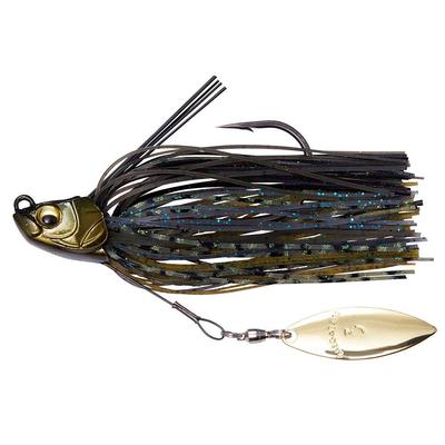 Megabass Uoze Swimmer 1/2oz Swim Jig Green Pumpkin