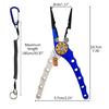 Multifunction Aluminum Alloy Fishing Lip Holder Plier Grippers Line Cutter Grip