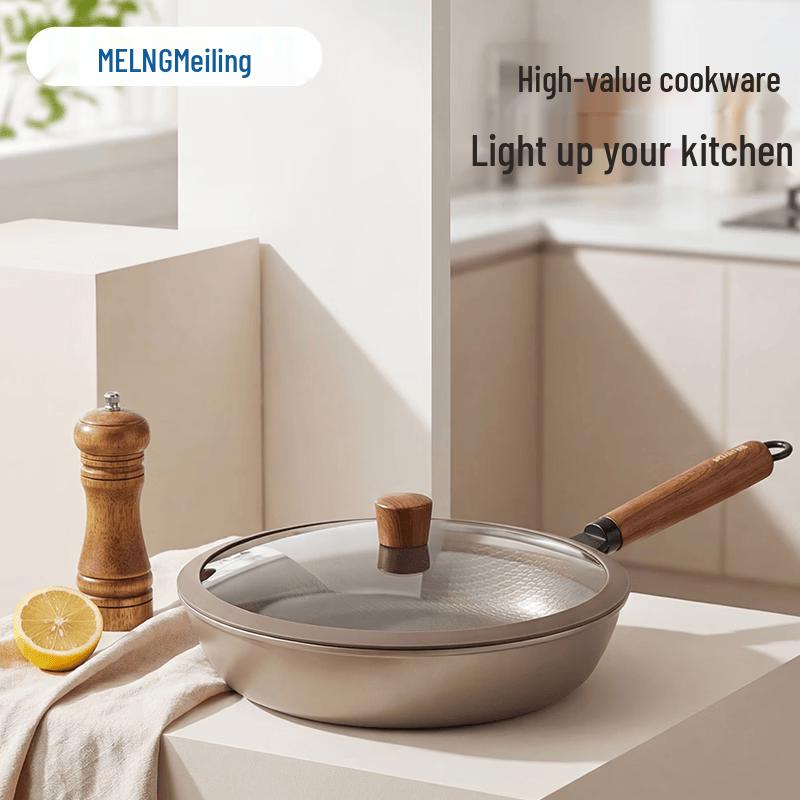 Meiling 28cm Titanium Healthy Wok