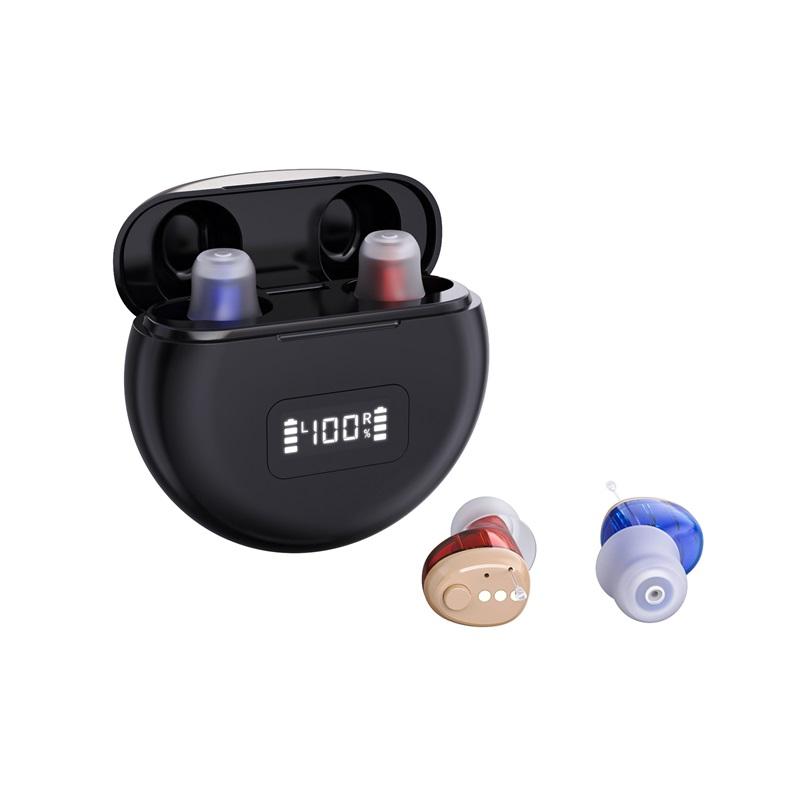 Rechargeable Digital 10 channel Hearing Aid Adjustable Tone Sound Amplifier Portable Deaf Elderly Hearing Aids