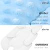 Four Seasons Baby Stroller Cushion Infant Car Seat Insert Stroller Pad General Thermal Mattress Mesh Breathable 2 Side Available