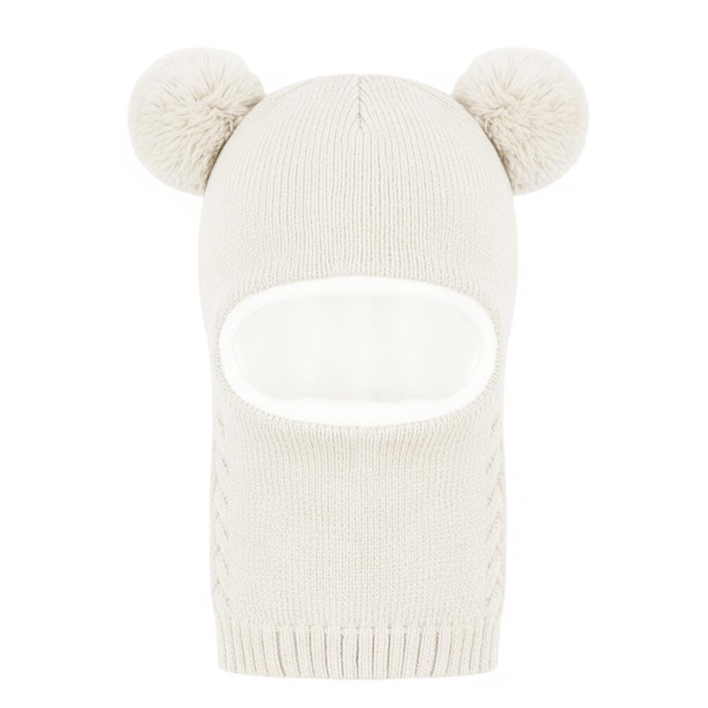 Pohodlná pletená teplá čepice Jednobarevná Ručně vyráběná pokrývka hlavy pro mazlíčky Teplá Absorbující zvuk Redukce hluku Pokrývka hlavy Jaro