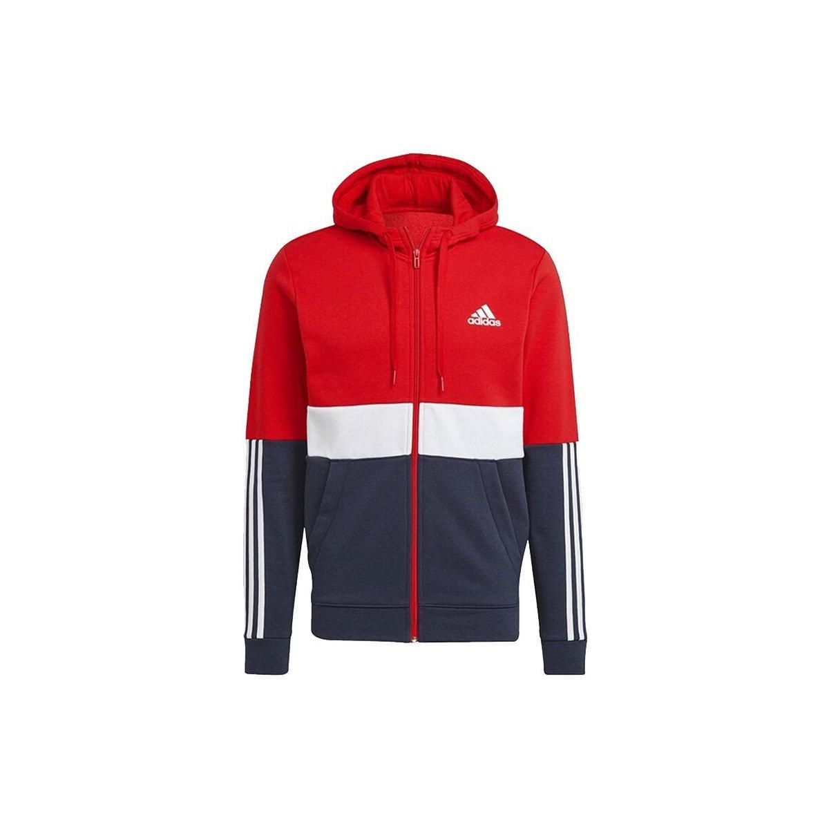 

Adidas Colorblock Logo Print Zip Hoodie Jacket Мужская куртка Multicolor H58979