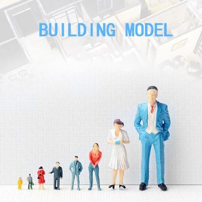 25Pcs Assorted Poses Model Train Layout Miniature People Figurines Perfect For DIY Crafts And Exhibits Decoration
