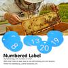 20Pcs ABS Farm Livestock Tags Round Shape Hanging Identification Tags  Animal Tracking