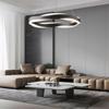 New Modern Gold Pendant Lamp Nordic LED Three Color Dimming Chandelier for Living Room Bedroom Restaurant Decor Hanging Lighting