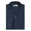 DakS Men S SeerSucker Solid Regular Fit Long Sleeve Shirt dmS1Shdl102n1