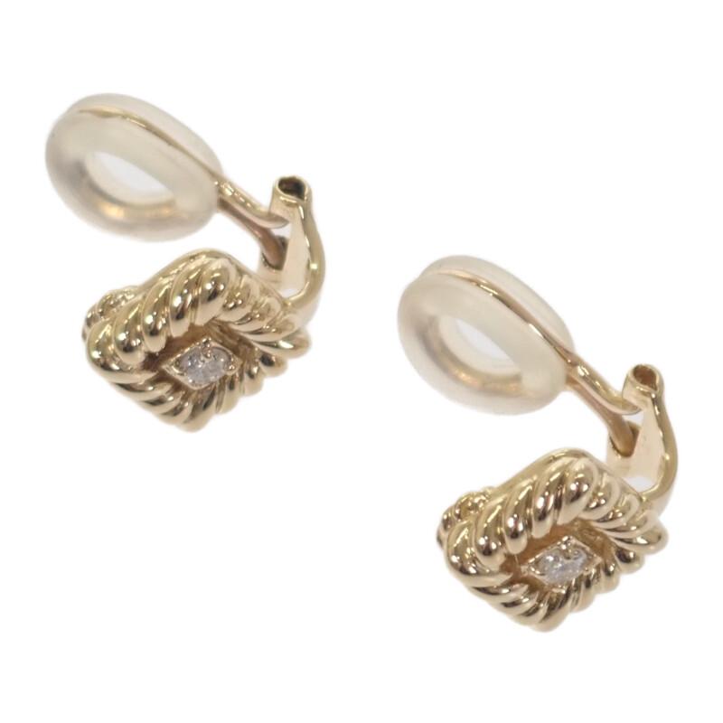 Dior Earring K18 Yellow Gold Women