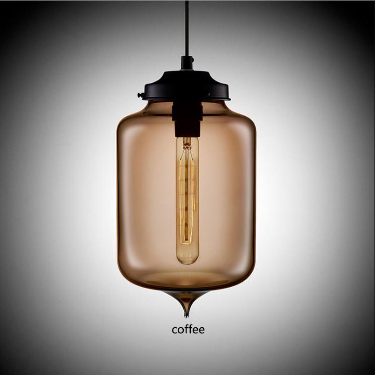 Modern Minimalist Glass Chandelier E27/E26 LED Living Room Kitchen Clothing Store Loft Balcony Lighting