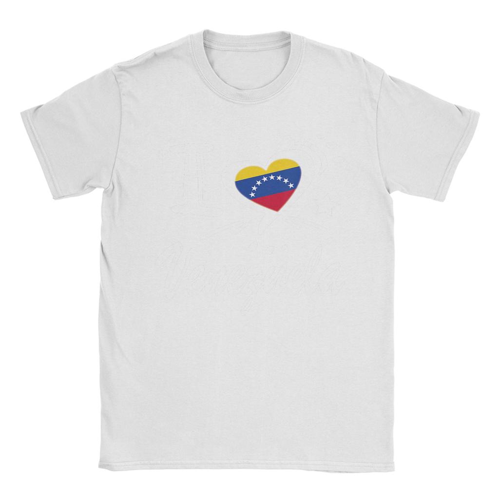 Unique Venezuela Venezuelan Flag TShirt for Unisex O Neck Pure Cotton T Shirt Short Sleeve Tees 4XL 5XL 6XL Clothes