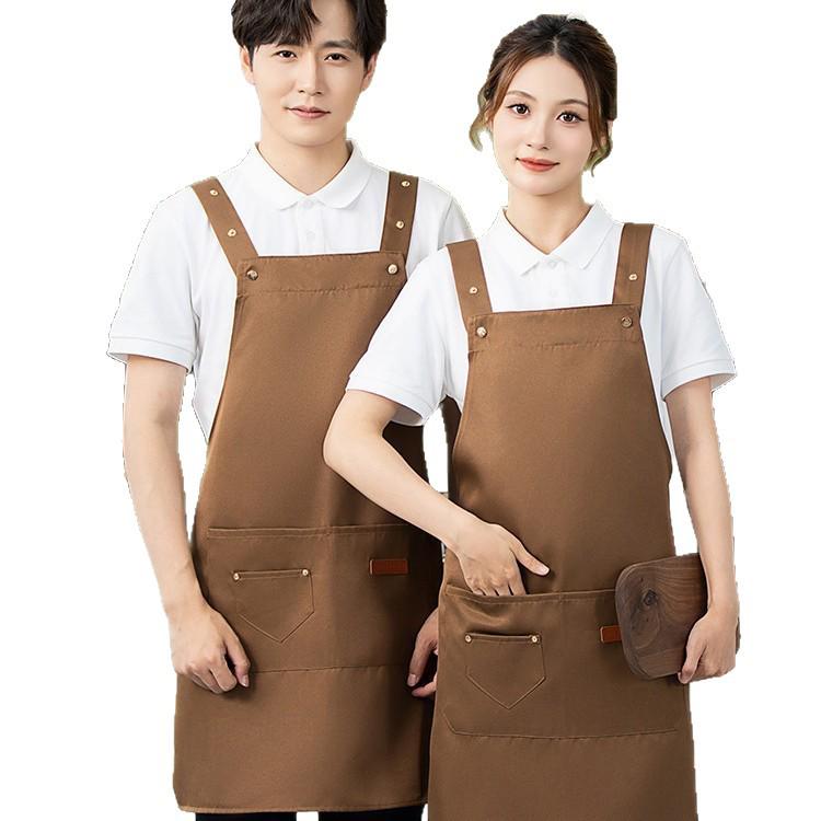 Custom Waterproof Promotional Kitchen Apron for Adults, Logo Printing, Perfect for Gifting and Workwear