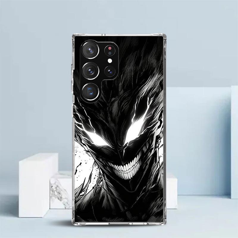 One P-Punch-Man Garou Soft Cover for Samsung Galaxy S25 Edge S26 S24 S23 Ultra Phone Case S22 S21 Plus S20 FE Print Pattern Shel