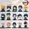 Q Version Ghost Slayer Blade Figure Mini Charcoal Treatment Lang You Bean Handheld PVC Model Toy Ornament Anime Peripheral Gift