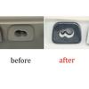 For Volvo XC60 2018-2021 ABS Carbon Fiber Roof Hooks Frame Decoration Cover Trim