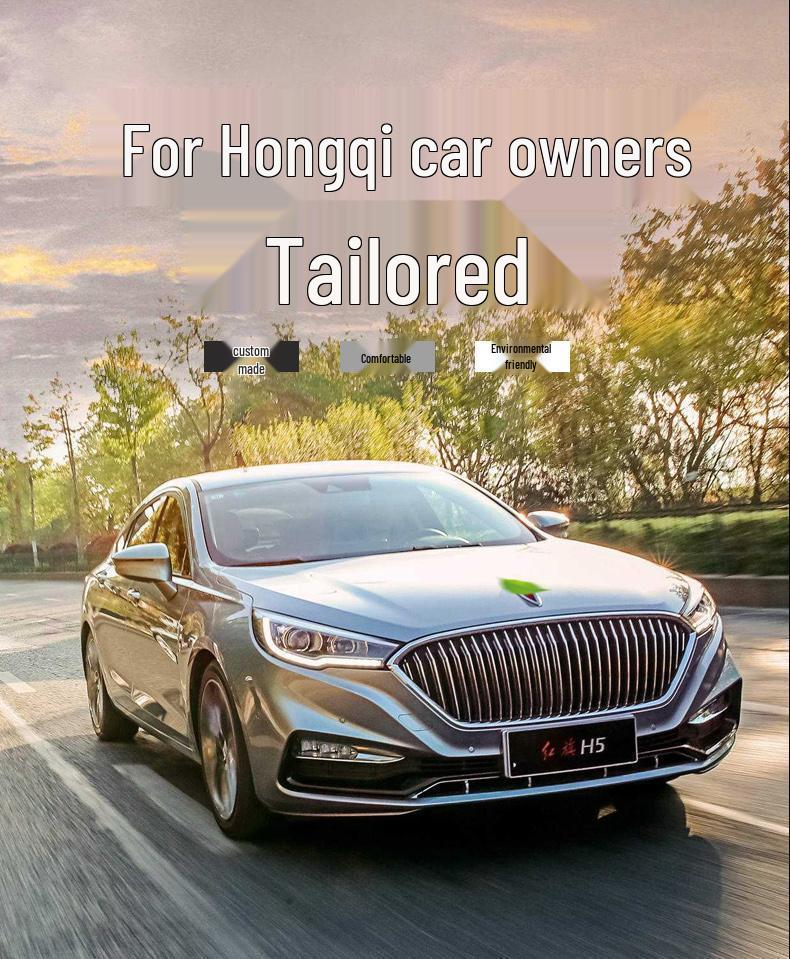 2025 Hongqi H5 HS5 EQM5 H9 HS3 H6 HS7 Echtleder Vollständige Umrandung Auto Fußmatten