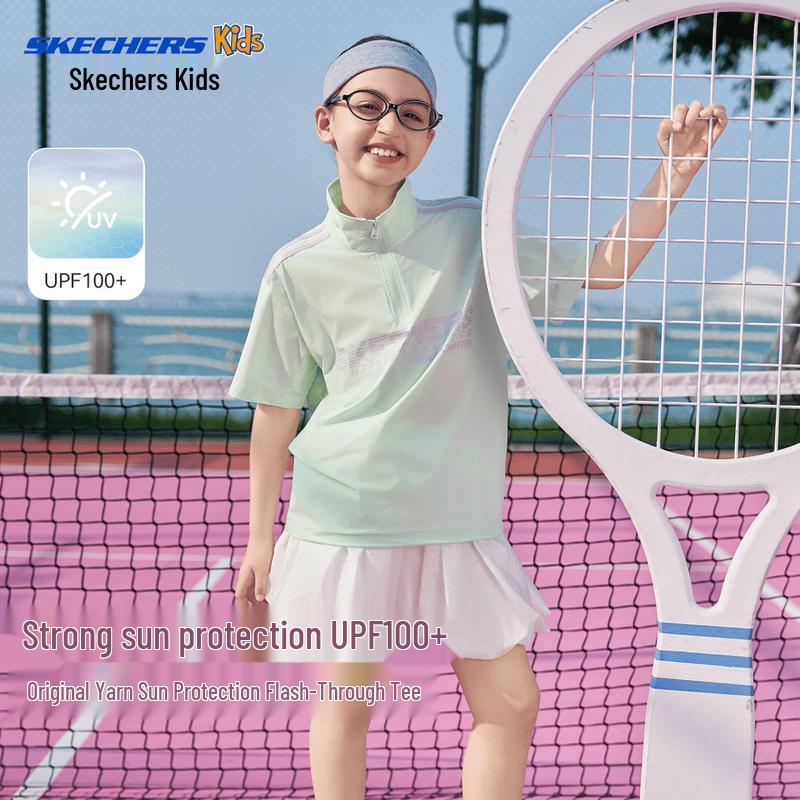 Skechers Kids Ice-Feel Short Sleeve T-Shirt 140