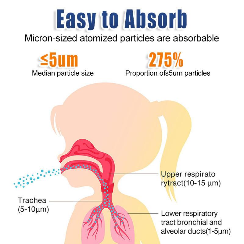 Handheld Silent Ultrasonic Face Nebulizer Portable Household Tools Inhaler