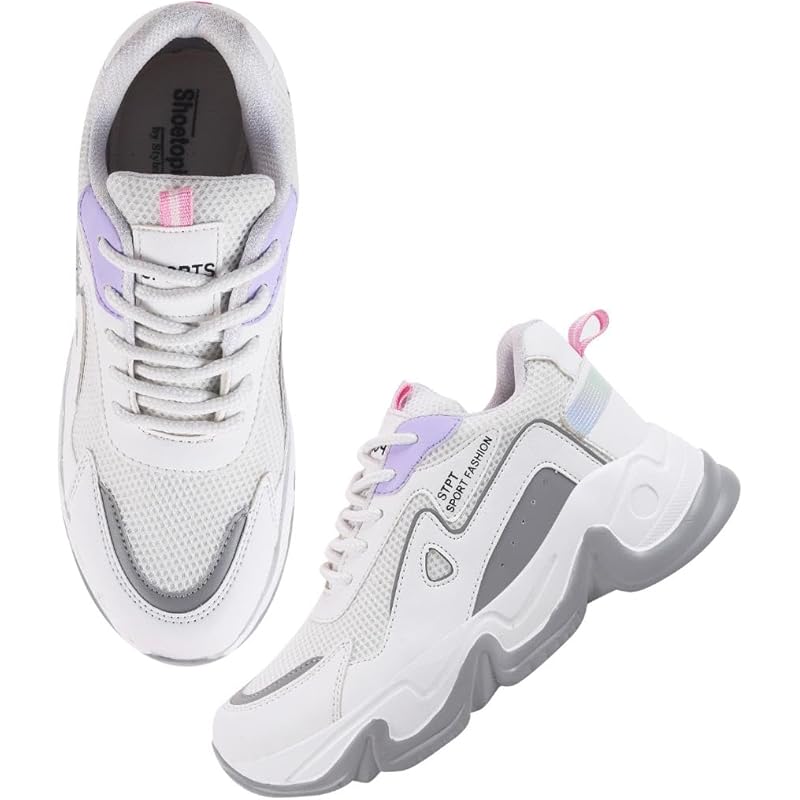 Shoetopia Casual Sports Shoe Sneakers Casuals For Girls Bronze-Eu38