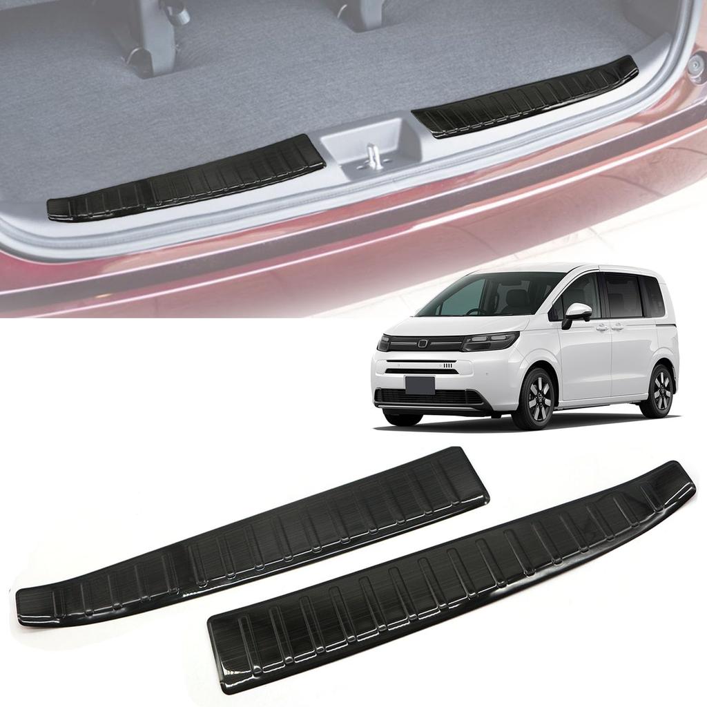 Hasiro Ochraniacz Tylnego Zderzaka dla Nowego Freed 2024 Nakładka Stopnia Stal Nierdzewna Ochrona przed Zabrudzeniami Ochrona przed Zarysowaniami Części Tuningowe Bagażnika 2