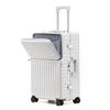 Tymon Front-Opening Aluminum Frame Luggage