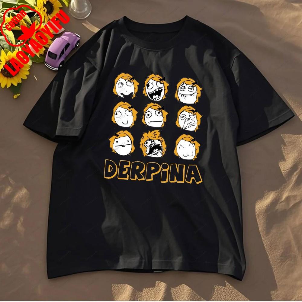 Rage Comic Trollfac Printed T Shirts Funny Anime Pure Cotton Top Tees Men Summer Short Sleeves T Shirt O Neck Fashion Tshirt