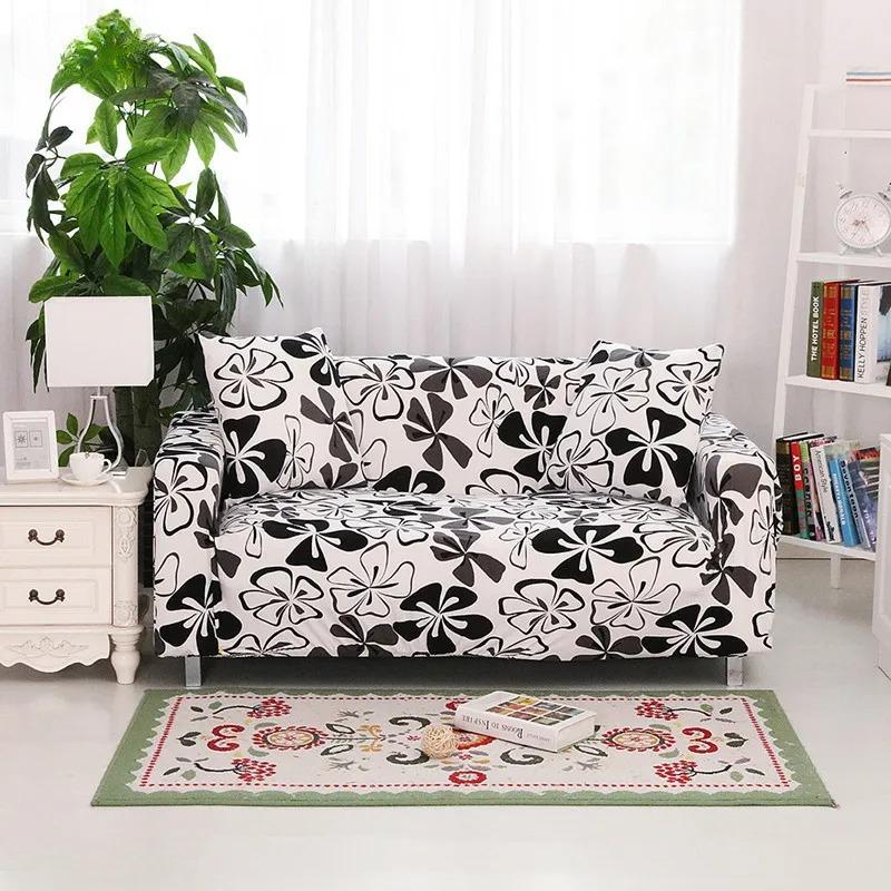 Armchair Anti-dust Furniture Protector Stretch Plaid Sofa Covers Fully-wrap Couch Chair Cover Elastic Sofa Cover for Living Room