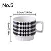 Einfache Keramik Becher Kaffee Tasse Milch Tee Tasse Frühstück Becher Drink Mark Tasse Wasser Tasse Haushalt Liefert Geschenke
