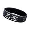 LED Digital Alarm Clock Watch Waterproof Snooze-proof Fitness Wristbands with Running Pedometer Adjustable Alarm Bracelet