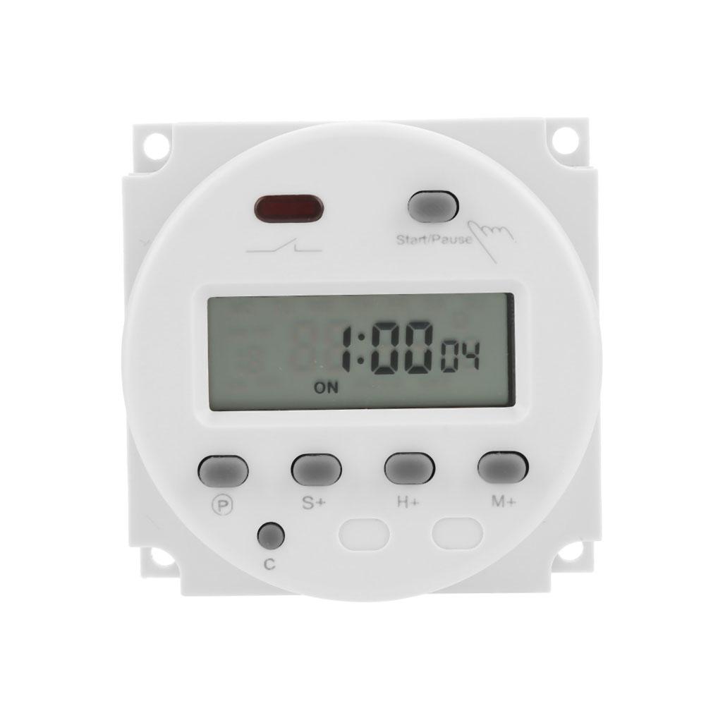 CN102A Timer Electronic Digital LCD Ciclul Numărătoare Inversă Comutator de Control al Timpului (220V)