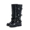 Fashion 2025 New Women's High Boots Western Cowboy Style Women Stacked Boots Large Size Warehouse female Knight Boots