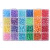 720 PCS Plastic Rainbow Pony Beads Rainbow Pony Beads Plastic Craft Beads Bulk  Bracelets