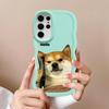 Funny Dog Soft Phone Cover Case for Samsung Galaxy S22 Ultra S24 S20 FE A26 S21 S23 Plus S25 A25 A24 A54 A35 A55 A36 A34