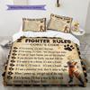Frieza Pattern Bedding Quilt Set Quilt Cover Pillowcase Home Birthday Gift(1 * duvet cover + 2 * pillowcase, without core)