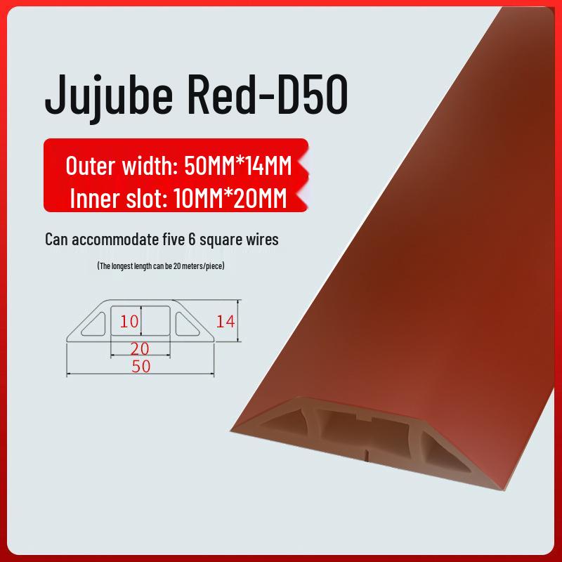 PVC Soft Wire Duct - Self-Adhesive, Durable, Invisible Cable Management Channel