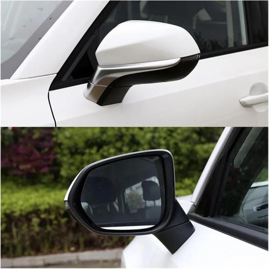 LHD Changan CS15 2019-2021 CS35 Plus 2018-2020 Side Mirror Turn Light Lamp Lens Rearview Mirror Frame Bottom Cover Vehicle Mirror Cap(with Heated