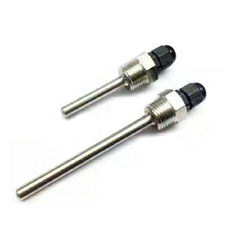 50/100/200/300mm 1/2in Thread Immersions Sleeve Shell Blind Tube Stainless Steel Probe Water Tanks Protective Shell
