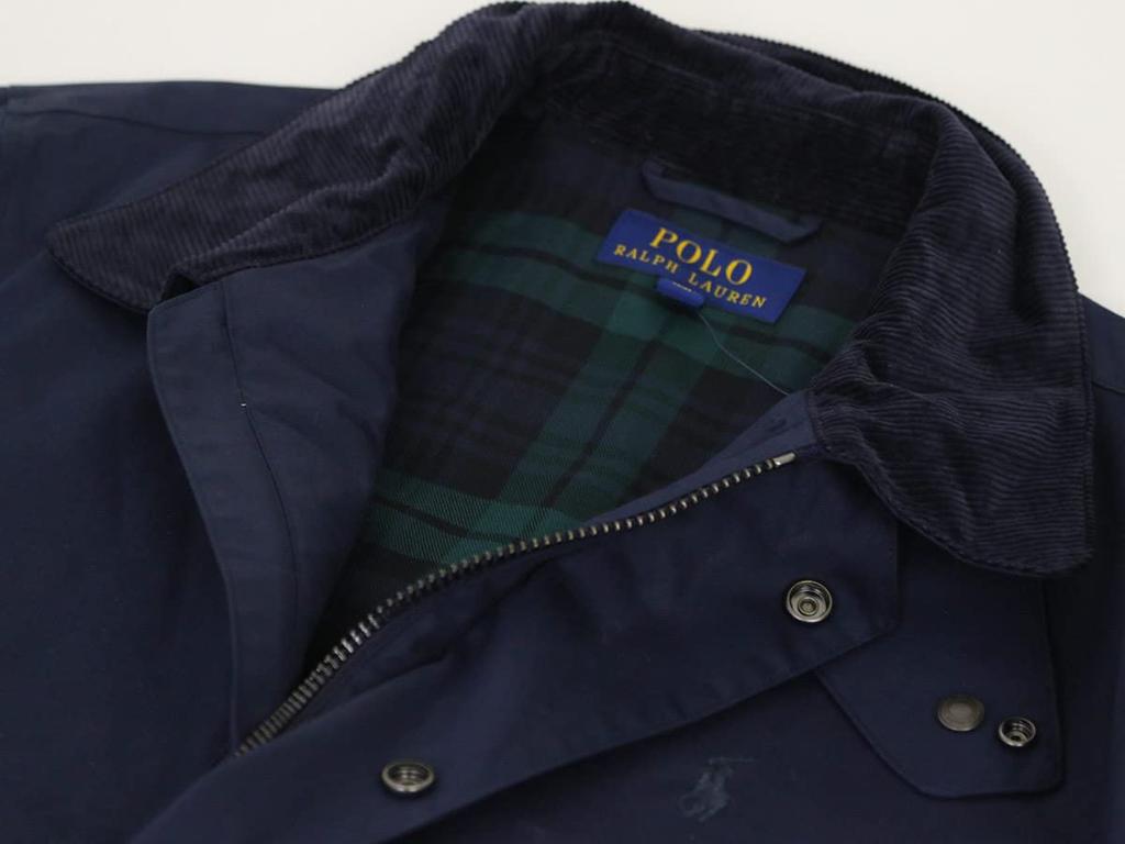 POLO RALPH LAUREN Check Lining Double Zip Windbreaker 0101807 XL AVIATORNAVY Men's [Used]