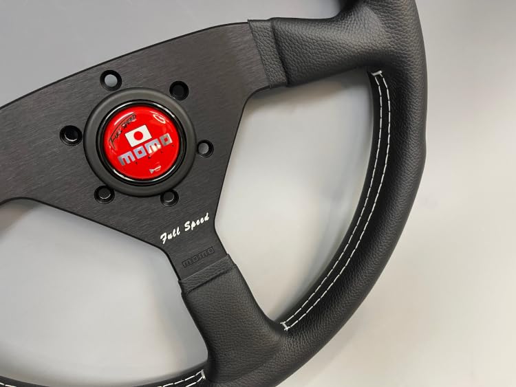 MOMO FULL SPEED WINNERS GRAND PRIX FS348 RE Full Speed Steering Flat Diameter Wheel, Type, 34.8mm