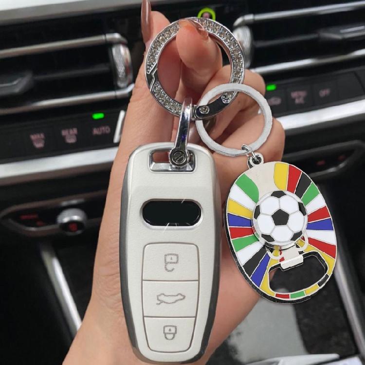Commemorative 2026 Soccer Keychain Multi Tool Bottle Opener Portable Football Themed Accessory Decoration