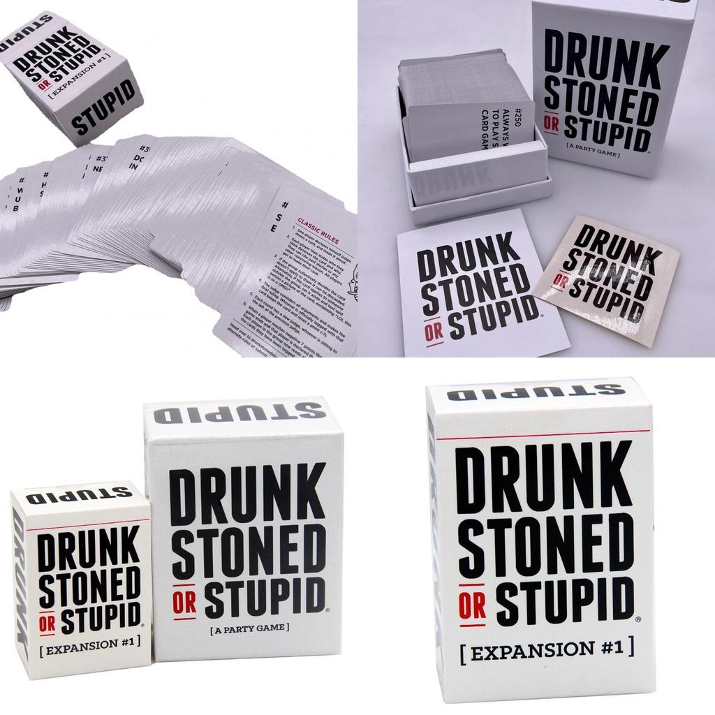 Drunk Stoned Or Stupid Card Game Fun Party Board Game For Game Nights Wholesale